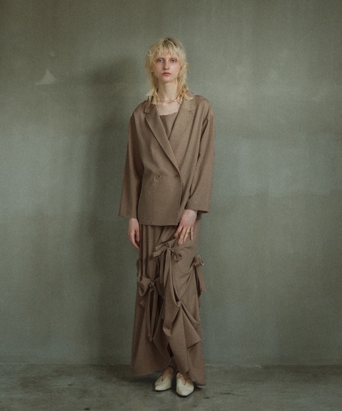 【et.UNiVER】 Frourish attached ドレス 結婚式 L Frourish attached dress（ドレス）｜et.UNiVER（エトユニベール）の