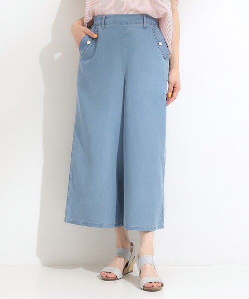 DRESKIP（ドレスキップ） ワイドパンツ ジーンズ デニム デニムパンツ