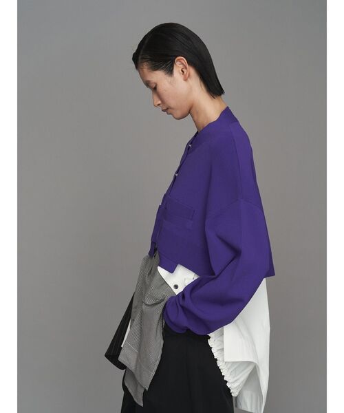 キャミブラウス　UN3D UN3D. ブラウス シャツ LAYERED SHIRT CAMISOLE / レイヤード
