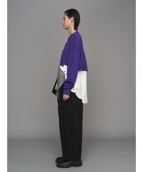 ブラウス シャツ PATTERN MIX SHIRT CAMISOLE「セットアップ着用可能」 / パターンミックスシャツキャミソール レディース UN3D. ブラウス シャツ PATTERN MIX SHIRT CAMISOLE