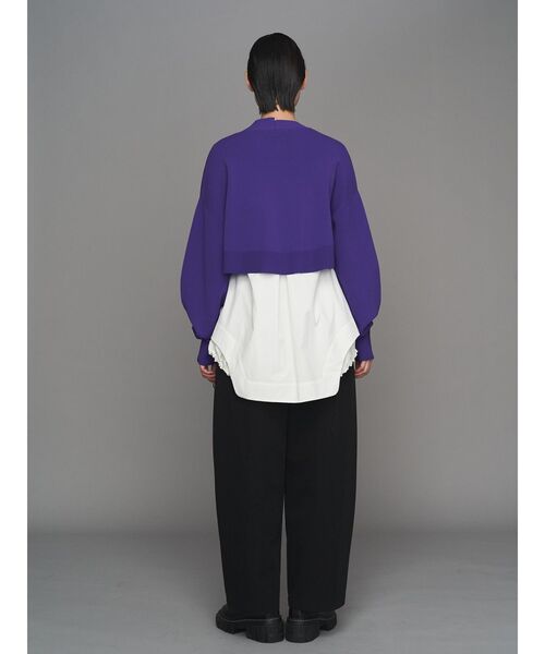 UN3D. ブラウス シャツ PATTERN MIX SHIRT CAMISOLE