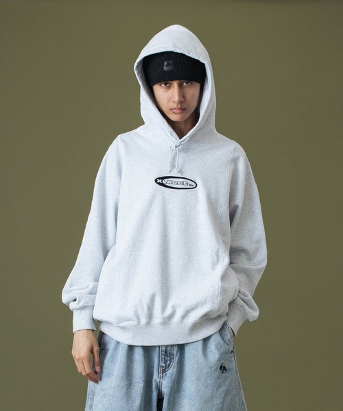 XLARGE パーカー OVAL LOGO PULLOVER HOODED SWEATSHIRT メンズ