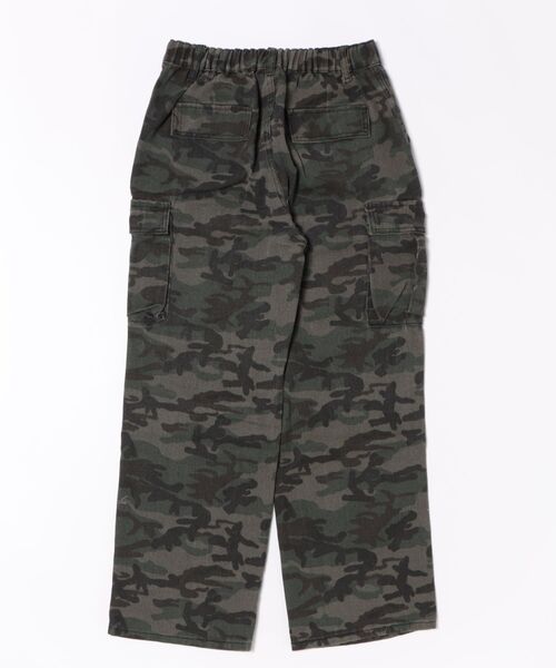 GO2Hollywood 新品　迷彩カーゴパンツ　S 定価　¥18040 WEGO カーゴパンツ WEGO/迷彩柄ワイドルーズカーゴパンツ