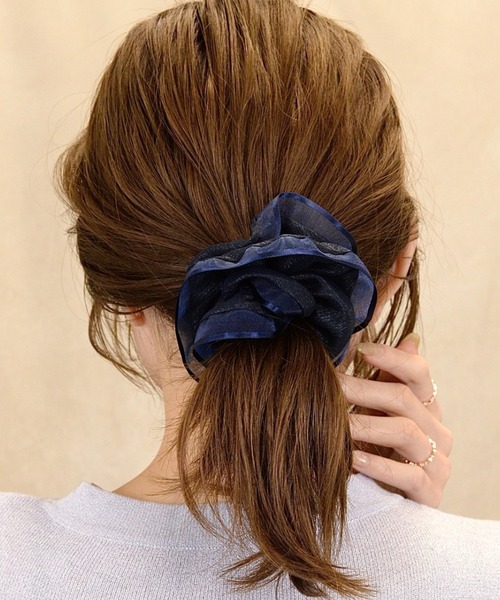 Heartdance（ハートダンス） シュシュ オーガンジーフリルシュシュ