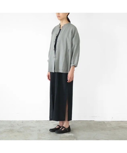 CLASKA Gallery & Shop ”DO” ブラウス シャツ スタンドカラーポケット 