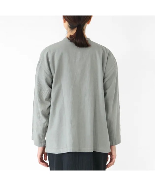 CLASKA Gallery & Shop ”DO” ブラウス シャツ スタンドカラーポケット 