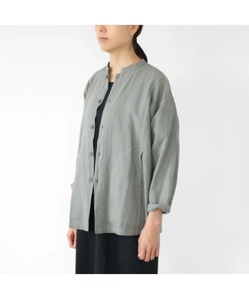CLASKA Gallery & Shop ”DO” ブラウス シャツ スタンドカラーポケット 