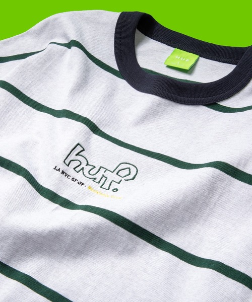 「HUF」 長袖Tシャツ LARGE ベージュ メンズ