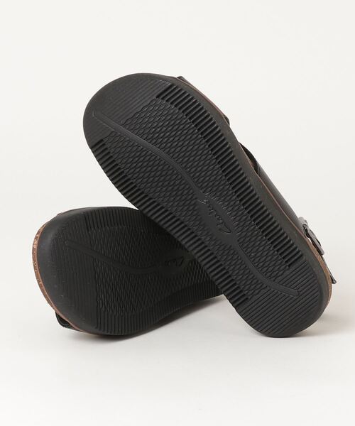 「Clarks」 フラットサンダル UK4 ブラック レディース_画像3