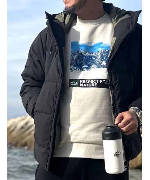 CAMP7（キャンプセブン） ダウンジャケット X-LARGE ブラック メンズ