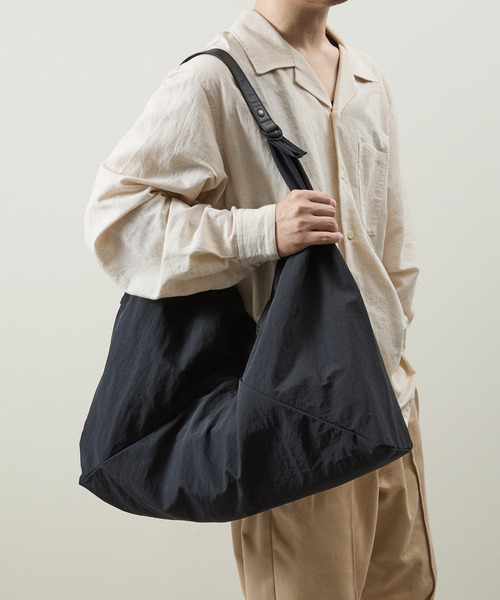 【SLOW / スロウ】SPAN NYLON-WRAP BAG Lトートバッグ Span Nylon - Wrap Bag - L｜SLOW – スロウ 公式ECサイト | 革製