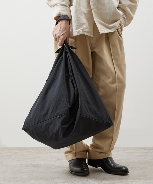 【SLOW / スロウ】SPAN NYLON-WRAP BAG Lトートバッグ Span Nylon - Wrap Bag - L｜SLOW – スロウ 公式ECサイト | 革製