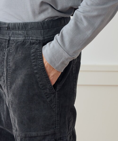 カーゴパンツ コットンコーデュロイ カーゴパンツ MFWS1439 メンズの画像