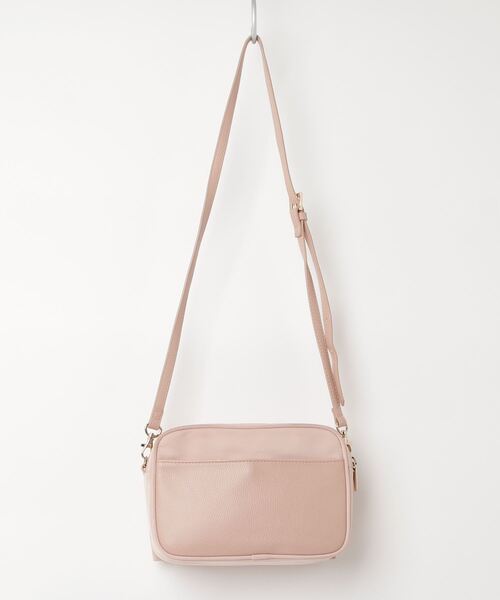JILL STUART ピンク ショルダーバッグ JILL by JILL STUART（ジルバイジルスチュアート）の「レザー