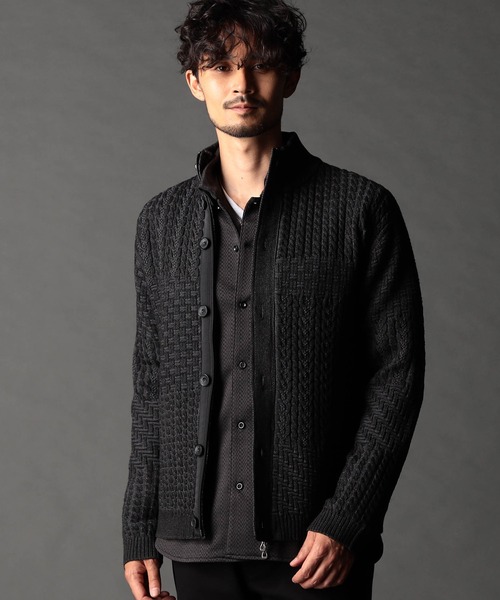 NICOLE CLUB FOR MEN（ニコルクラブフォーメン） セーター ニット 編地