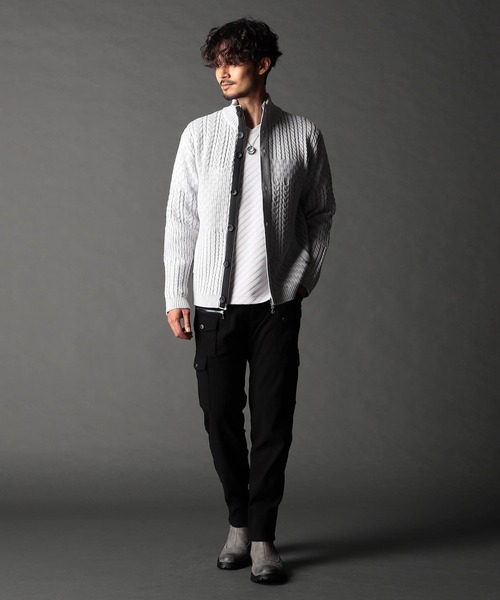 NICOLE CLUB FOR MEN（ニコルクラブフォーメン） セーター ニット 編地