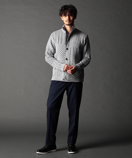 NICOLE CLUB FOR MEN（ニコルクラブフォーメン） セーター ニット 編地