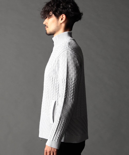 NICOLE CLUB FOR MEN（ニコルクラブフォーメン） セーター ニット 編地
