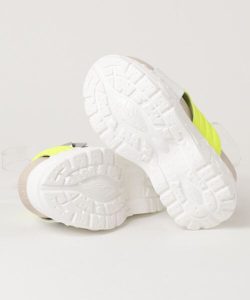 「YOSUKE」 フラットサンダル 25.0cm ブラック レディース_画像3