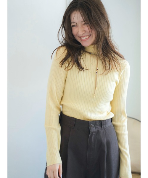 【未使用タグ付き】ウォッシャブルタートルニット Ungrid（アングリッド） ニット セーター ウォッシャブルタートル