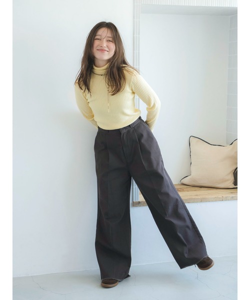 Ungrid♡ルーズタートルニット Ungrid（アングリッド） ニット セーター ウォッシャブルタートル