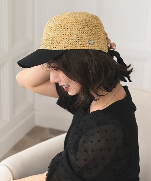 「DONOBAN」 キャップ FREE ベージュ レディース_画像6