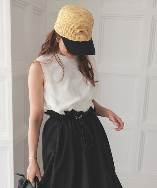 「DONOBAN」 キャップ FREE ベージュ レディース_画像7