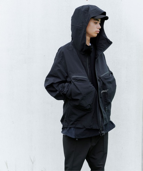 COMFY OUTDOOR GARMENT / マウンテンパーカ/L/ポリエステル/GRY/CFM2301-J02C COMFY OUTDOOR GARMENT マウンテンパーカー ウインドブレーカー CMF