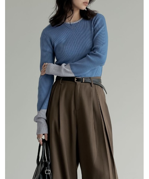 Re:EDIT（リエディ） ニット セーター 「新色追加」「2025AW