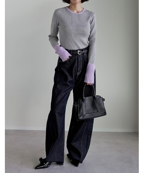 Re:EDIT（リエディ） ニット セーター 「新色追加」「2025AW