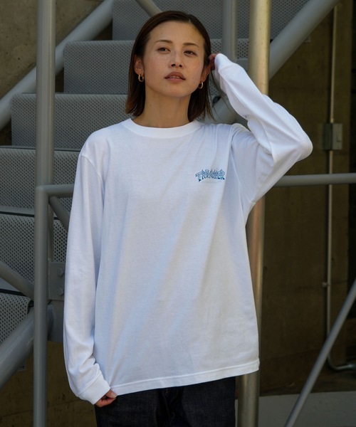 THRASHER（スラッシャー） tシャツ FIRE LOGO L/S T-SHIRTS/THRASHER