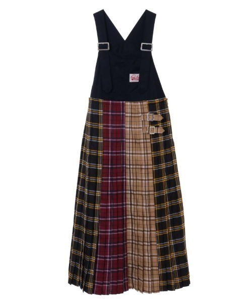 Candy Stripper 「Candy Stripper」 サロペットスカート 1 ブラック