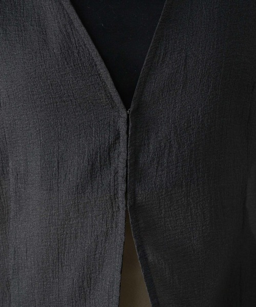 「NEUNA」 ノーカラージャケット FREE アイボリー レディース_画像9