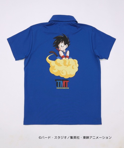 TMT ポロシャツ 「TMT×ドラゴンボール」 ポロシャツ（悟空） メンズ