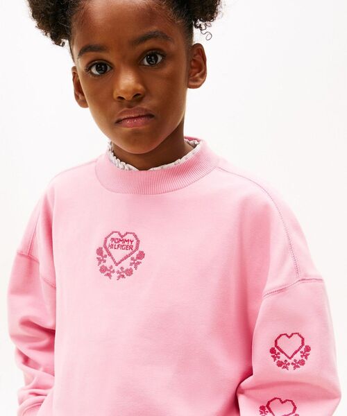 TOMMY HILFIGER（トミー・ヒルフィガー） トレーナー GIRLS エンブ