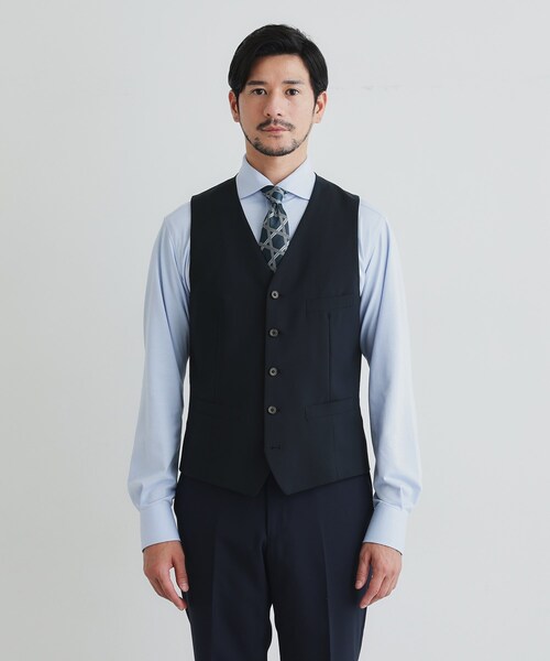 新品タグ付き✨️ タケオキクチ ベスト ジレ 04/LL グレー TAKEO KIKUCHI（タケオキクチ） セレモニースーツ スーツ ベスト