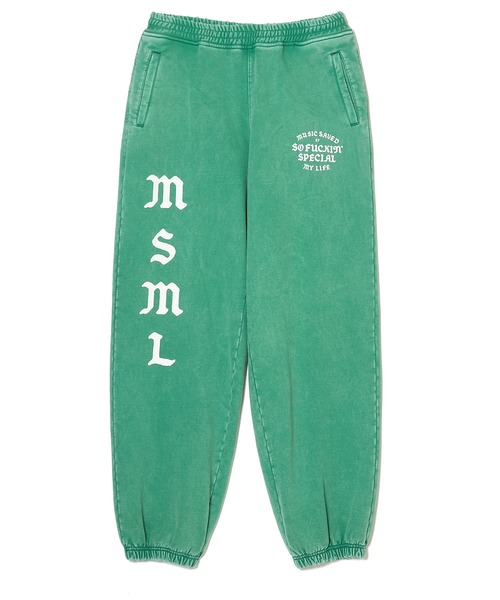 MSML スウェットパンツ ジャージ VINTAGE GARMENT DYE SWEAT PANTS