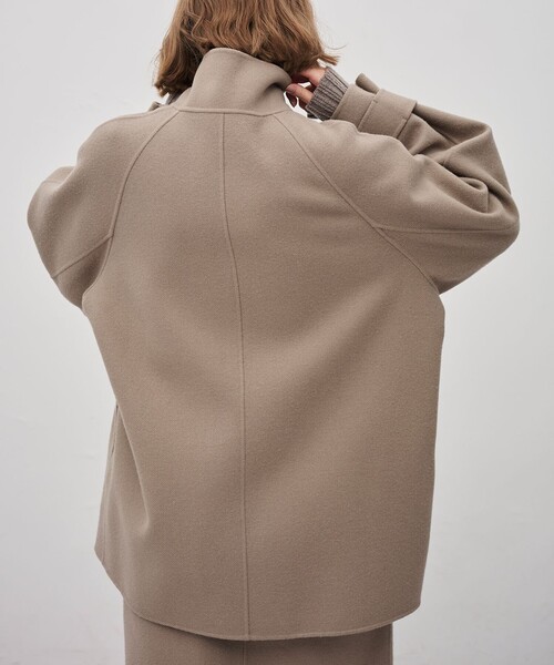 美品　diagram 定価79200円　2way ファー　リバーダッフルコート 安い 価格ファッション - 美品 diagram 定価79200円 2way ファー