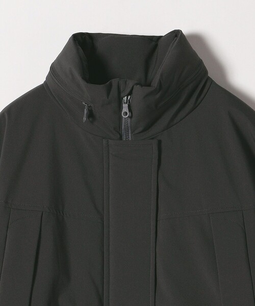 SHIPS any コート アウター any:「多機能」中綿 2WAY スタンドカラー