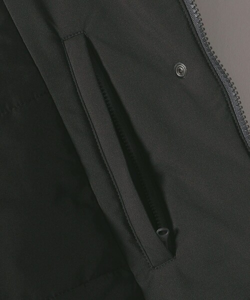 SHIPS any コート アウター any:「多機能」中綿 2WAY スタンドカラー