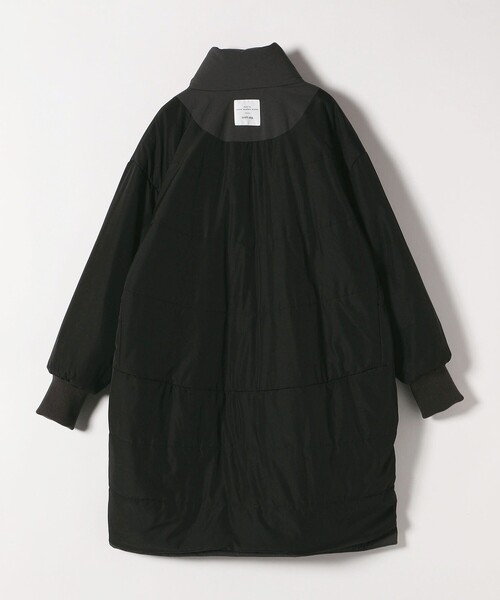 SHIPS any コート アウター any:「多機能」中綿 2WAY スタンドカラー