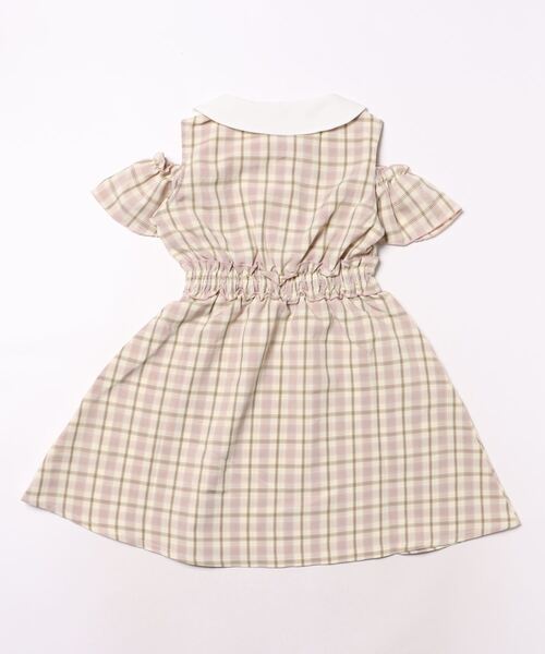 「PINKHUNT」 「KIDS」半袖ワンピース 130cm ベビーピンク キッズ_画像2