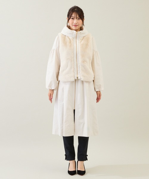 Rose Tiara（ローズティアラ） コート アウター 「3WAY」ダウンベスト