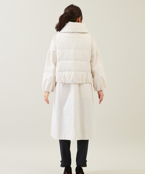 Rose Tiara（ローズティアラ） コート アウター 「3WAY」ダウンベスト