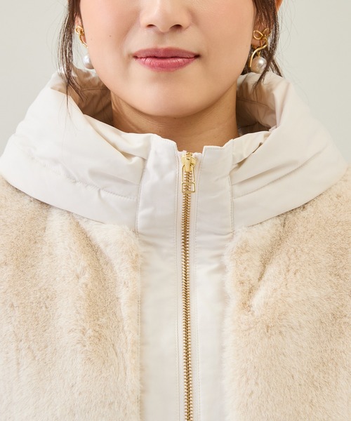 Rose Tiara（ローズティアラ） コート アウター 「3WAY」ダウンベスト