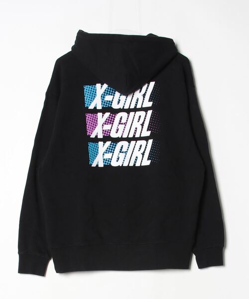 X-girl（エックスガール） スウェットカットソー M ブラック