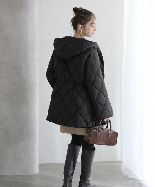 La TOTALITE（ラ トータリテ） ダウンコート ダウンジャケット ダイヤ