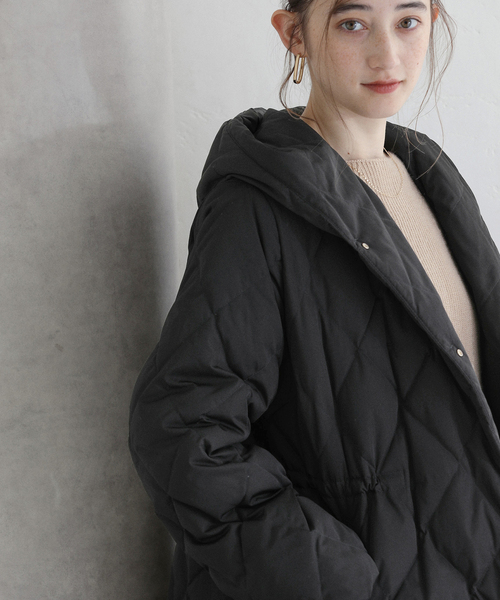 La TOTALITE（ラ トータリテ） ダウンコート ダウンジャケット ダイヤ