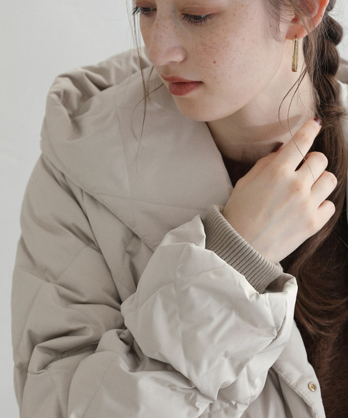 La TOTALITE（ラ トータリテ） ダウンコート ダウンジャケット ダイヤ