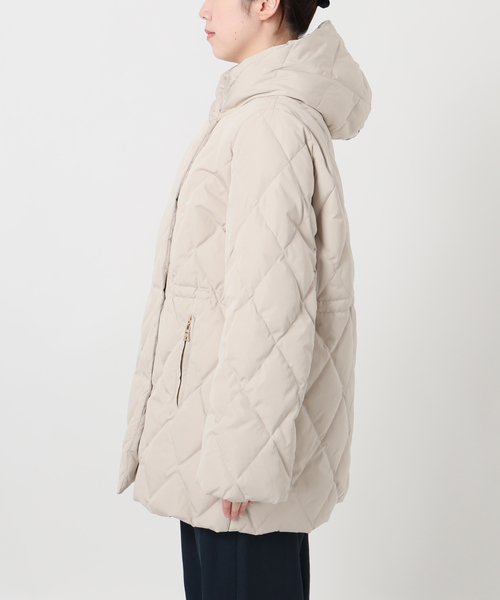 La TOTALITE（ラ トータリテ） ダウンコート ダウンジャケット ダイヤ